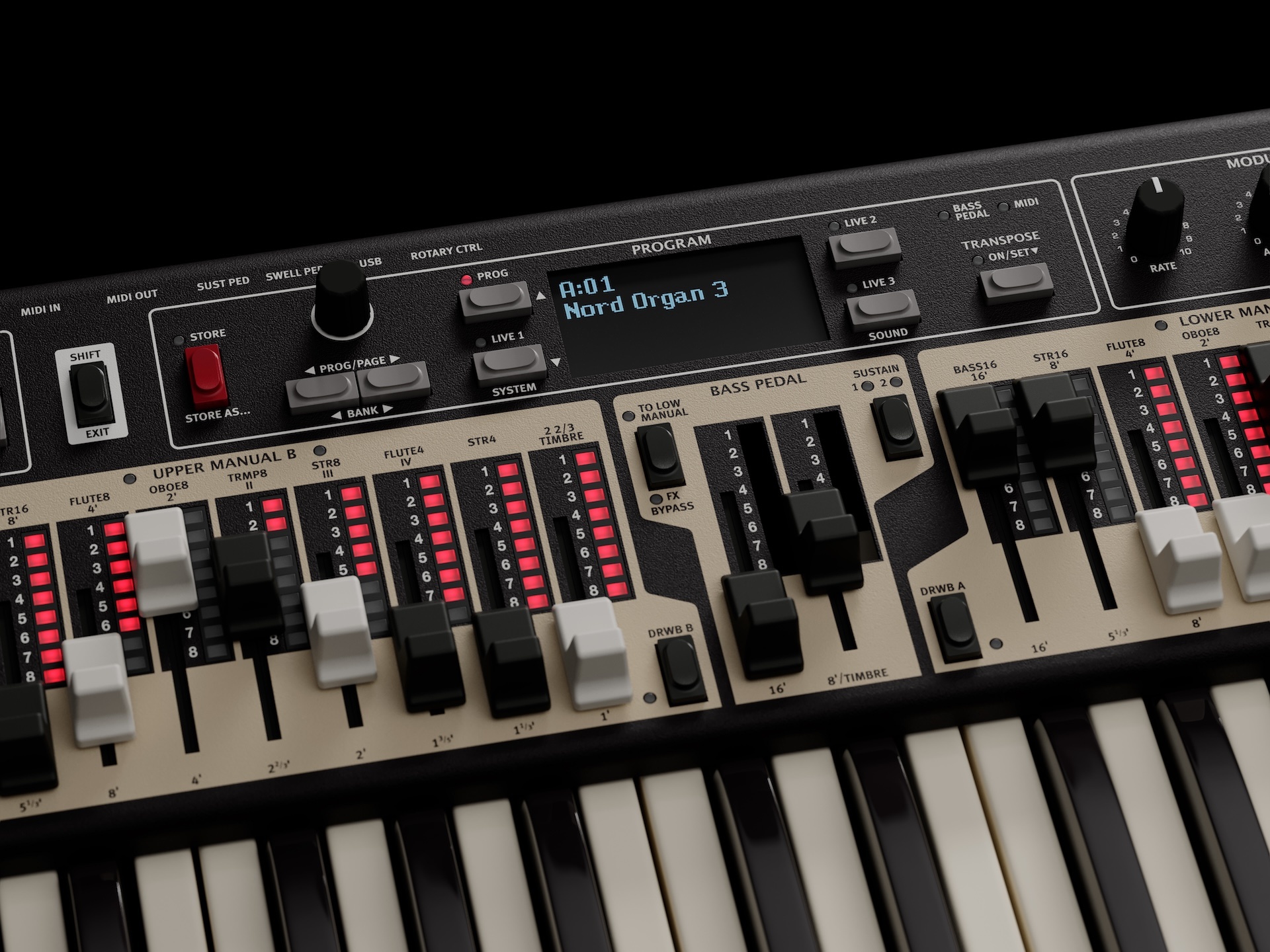 Nord Organ 3 - B stock