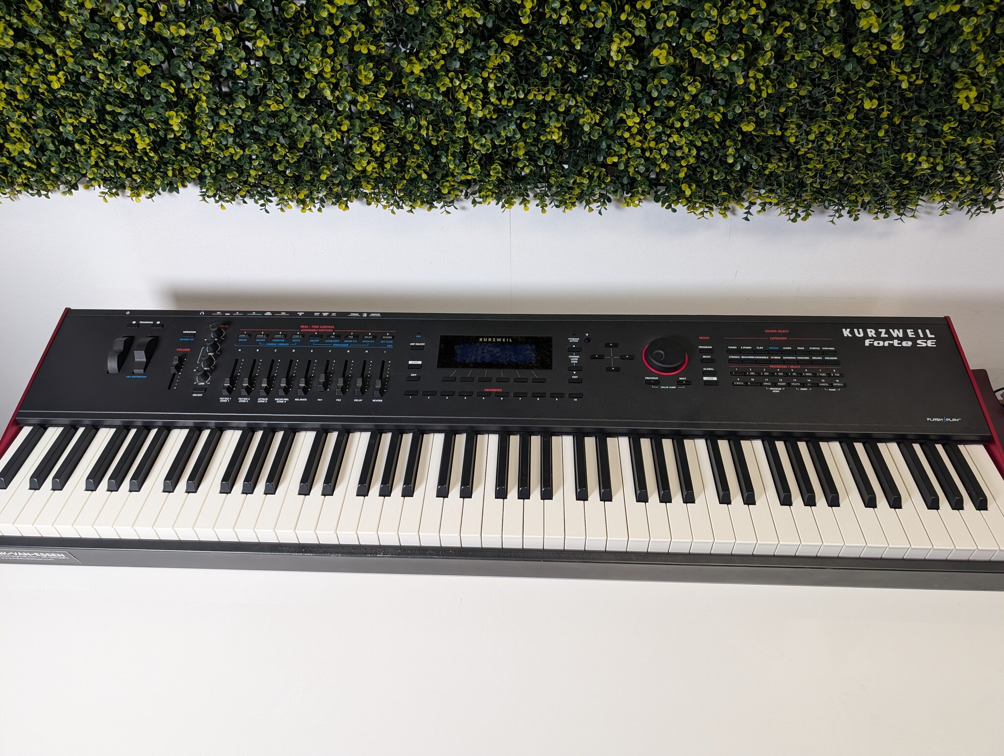 Kurzweil Forte SE van Frank van Essen geweest