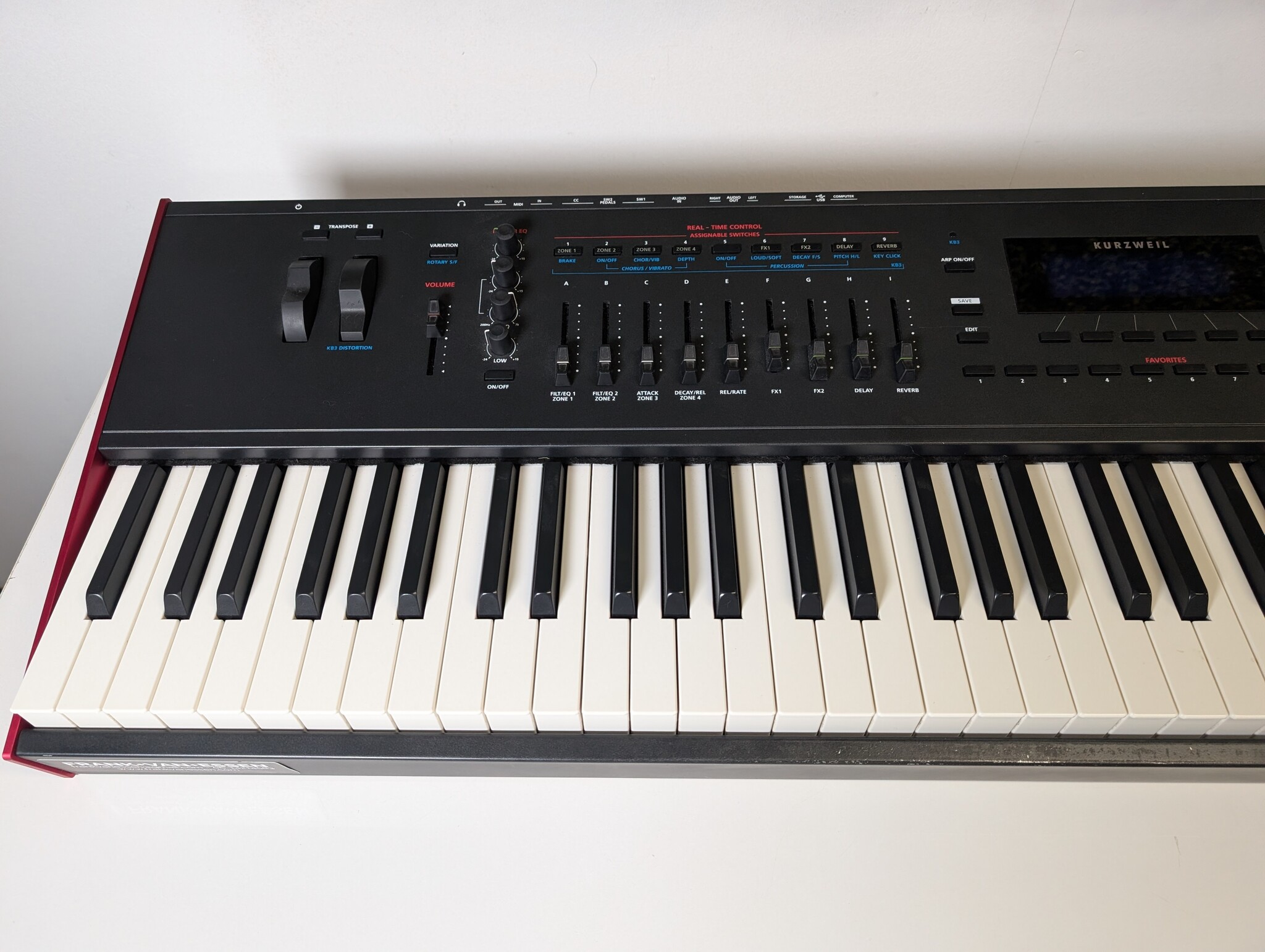 Kurzweil Forte SE van Frank van Essen geweest