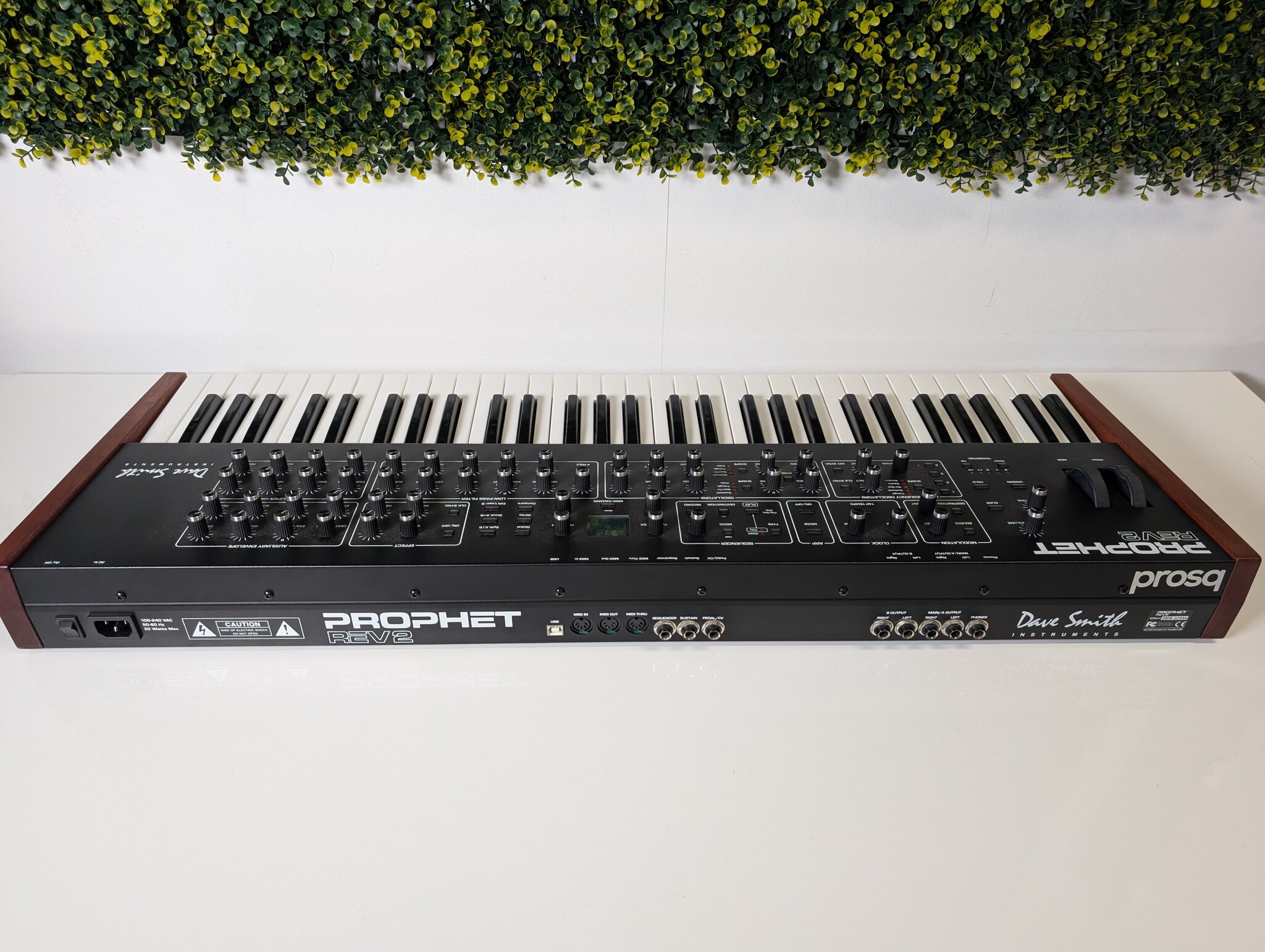 Prophet Rev 2 - 16 voices - Synthesizer + gator 61 hoes