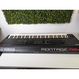 Yamaha MONTAGE M8x 88 Jong gebruikt, Op voorraad (direct leverbaar) + Gator flightcase  + Pedaal