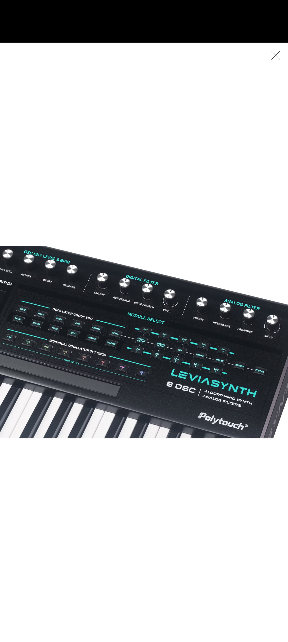 Asm Leviasynth Keyboard Nieuw