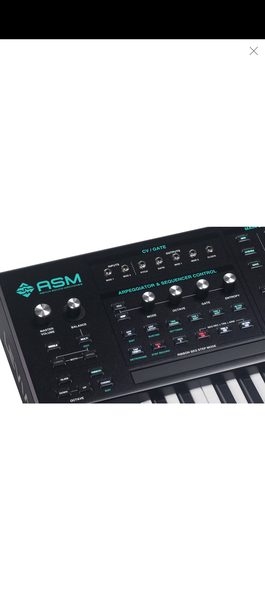 Asm Leviasynth Keyboard Nieuw