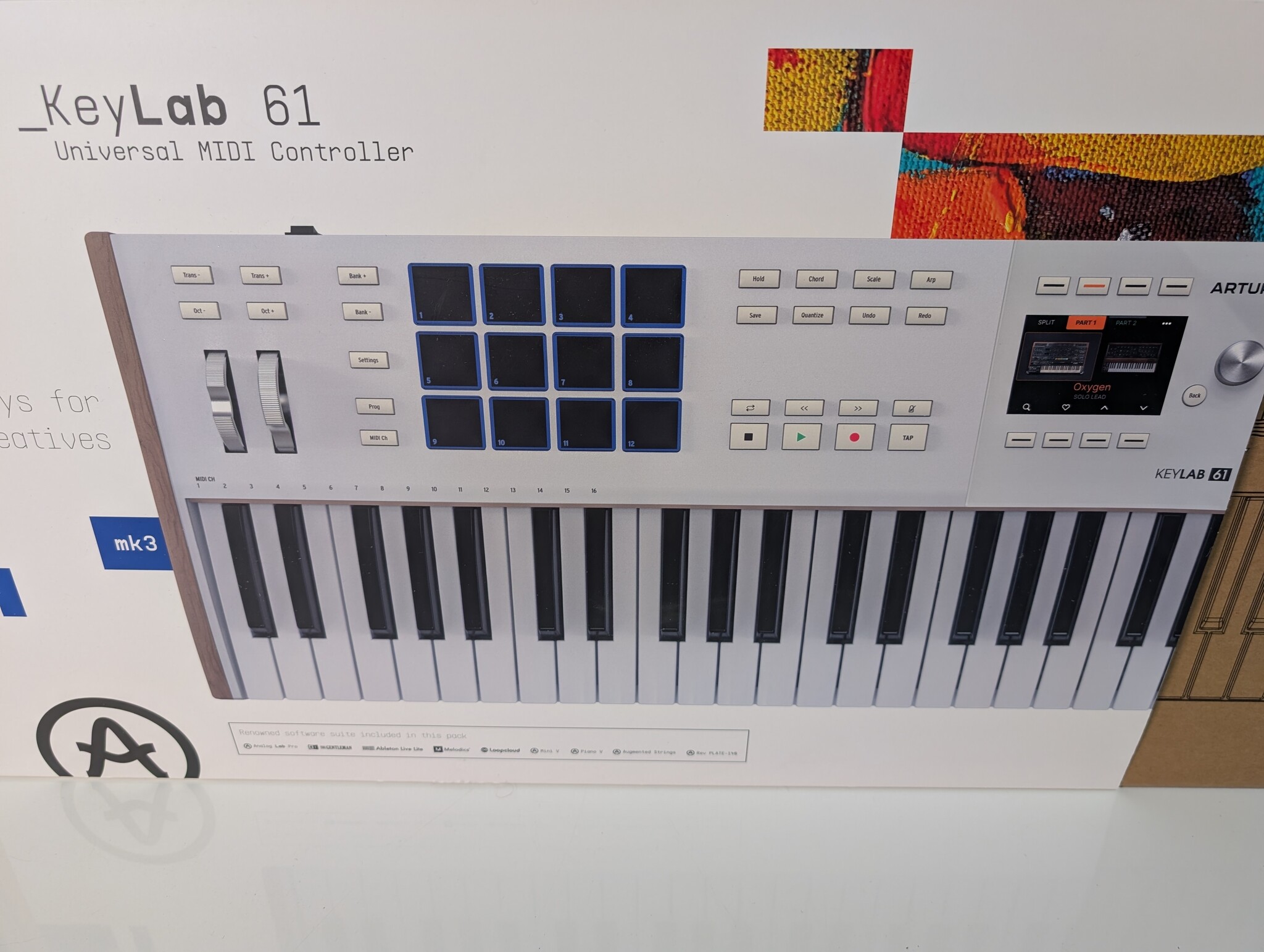 Arturia KeyLab 61 Mk3 Nieuw in doos!