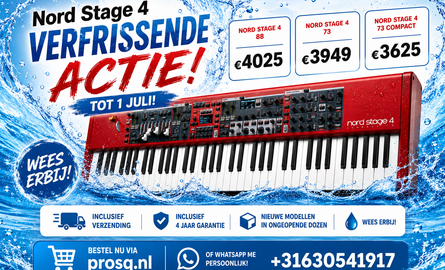 Verfrissende Actie tot 1 Juli