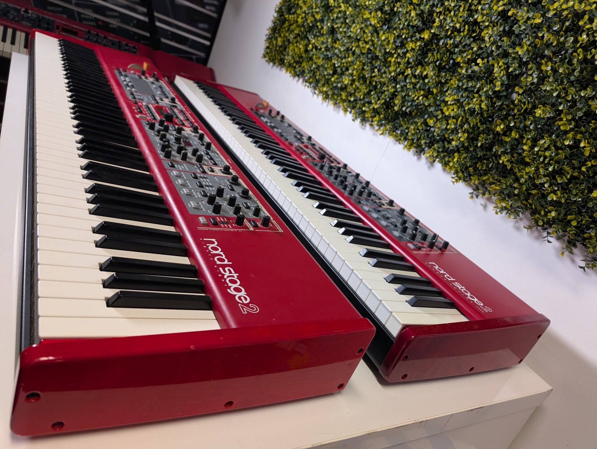 2x Nord Stage 2 88 Toetsen Synthesizer/Stage Piano