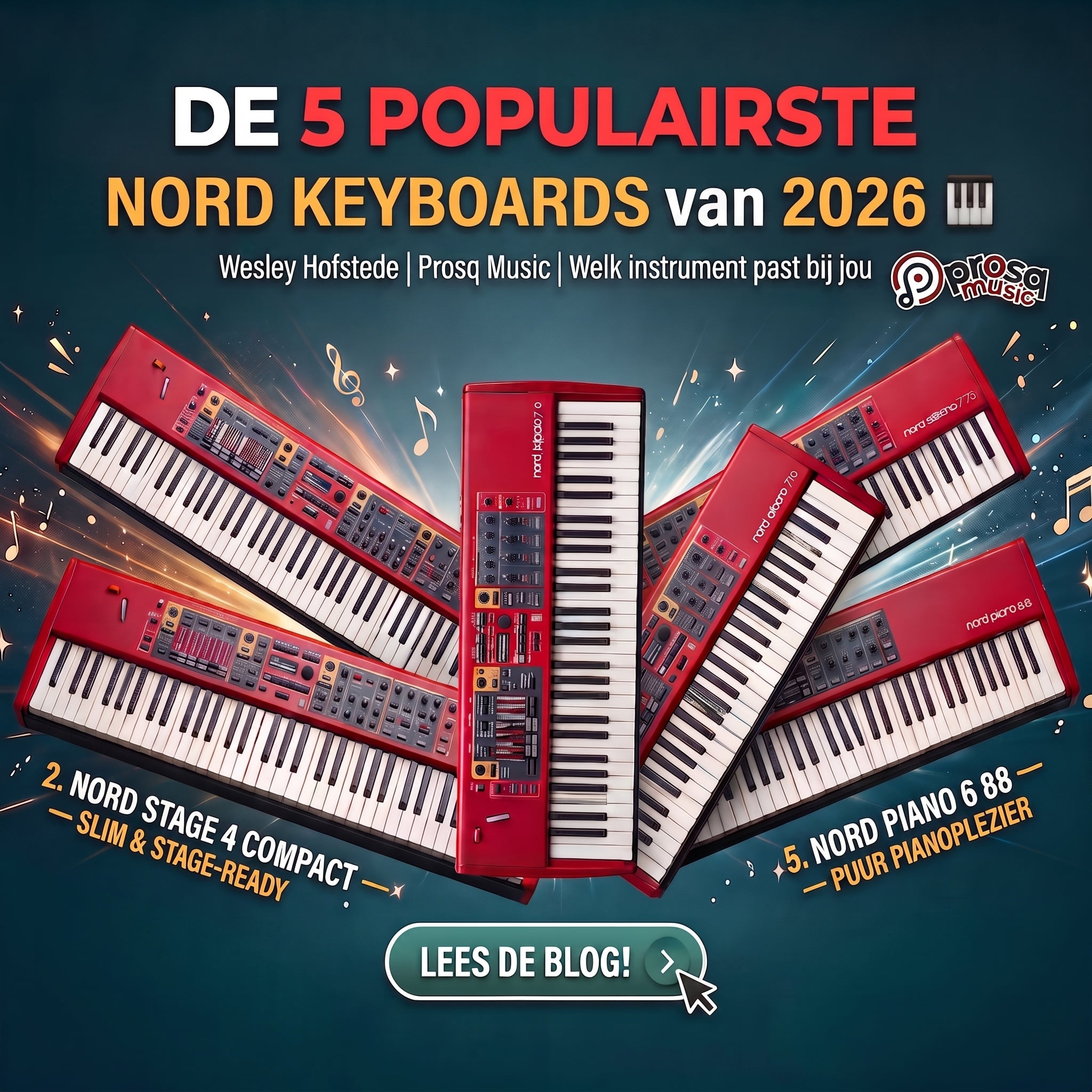 De 5 populairste Nord Keyboards van dit moment - Augustus/September 2026 