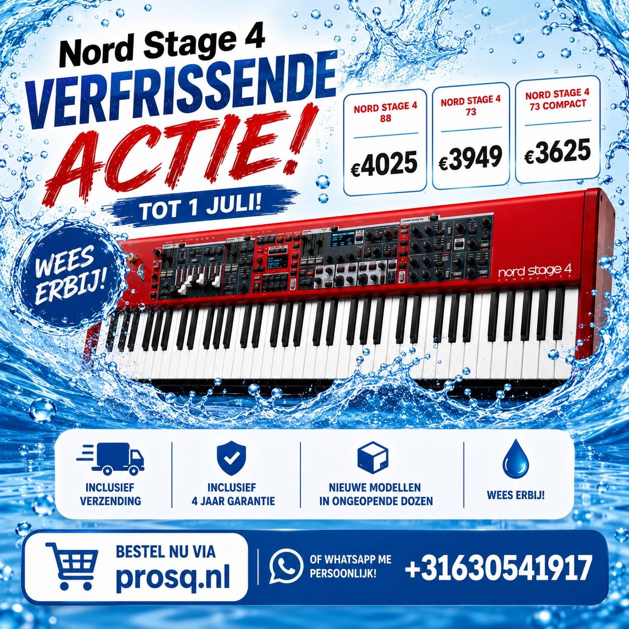 Nieuw <br><b>Nord Stage 4! </b>