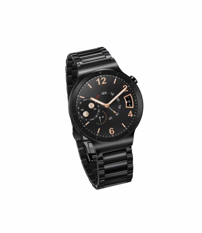 Huawei Huawei Watch Zwart roestvrij staal