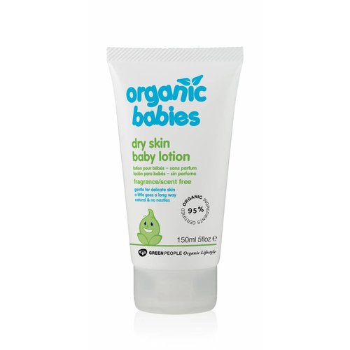 Green People Organic Babies Dry Skin Baby Lotion (Scent Free) (150ml)