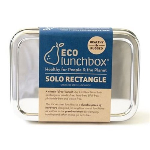 Eco Lunchbox Edelstahl Lunchbox Solo Rectangle