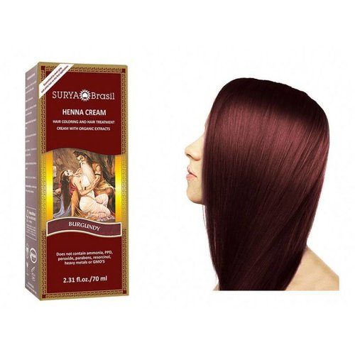 Surya Brasil Haarverf Cream - Burgundy Surya Brasil Haarverf Cream - Burgundy