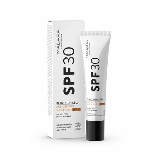 Madara Plant Stem Cell Age Defying Face Sunscreen SPF30 (40ml) Madara Plant Stem Cell Age Defying Face Sunscreen SPF30 (40ml)