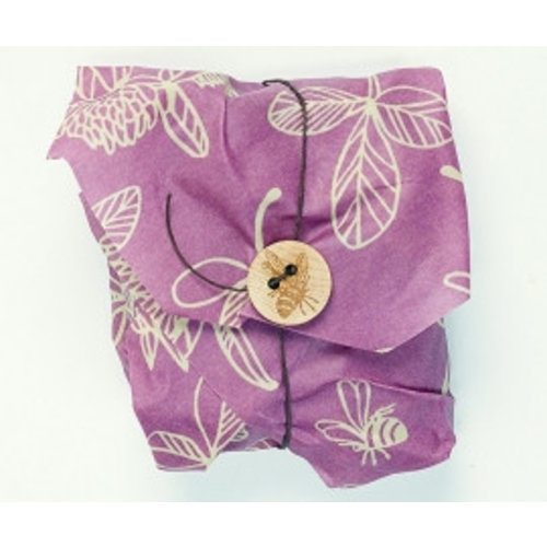 Bee's Wrap Bienenwachswickel (S / M / L) - Miimi's Purple (3 Stück)