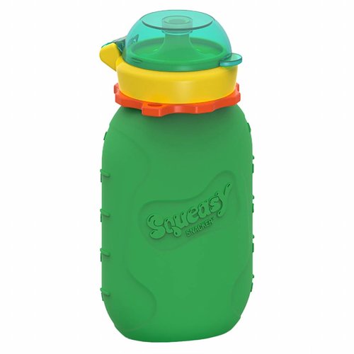 Squeasy Gear Silikon Squeeze Bottle 180ml - Grün
