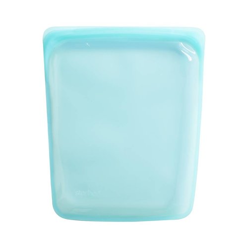 Stasher  Reusable Silicone Bag Half Gallon 1.92L - Aqua