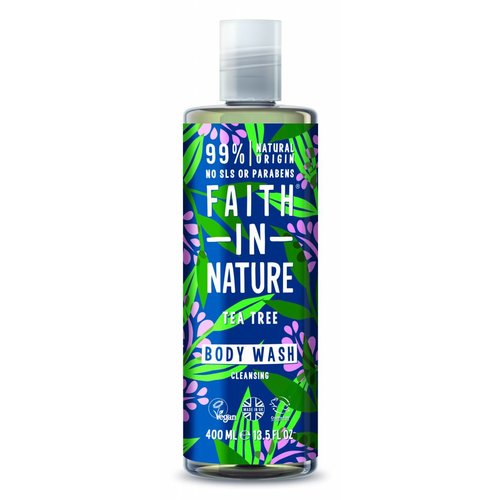 Faith In Nature Body Wash Tea Tree (400ml)