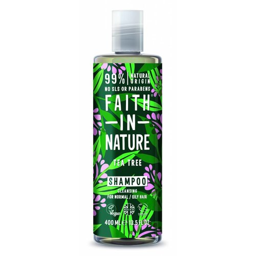Faith In Nature Shampoo Tea Tree 2% (400ml) Faith In Nature Shampoo Tea Tree 2% (400ml)