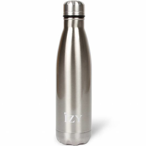 IZY RVS Drinkfles/Thermosfles (500ml) - Chrome Silver IZY RVS Drinkfles/Thermosfles (500ml) - Chrome Silver