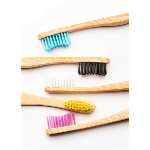 The Humble Co Bamboo Toothbrush - Purple