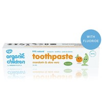 Organic Children Toothpaste With Fluoride - Mandarin & Aloe Vera