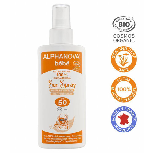 Alphanova Sun Organic Baby Sunscreen SPF 50 (125g)