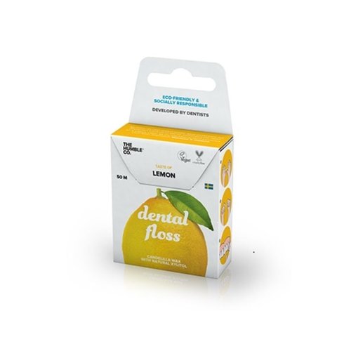 The Humble Co Vegan Dental Floss (Plastic Free) - Lemon The Humble Co Vegan Dental Floss (Plastic Free) - Lemon