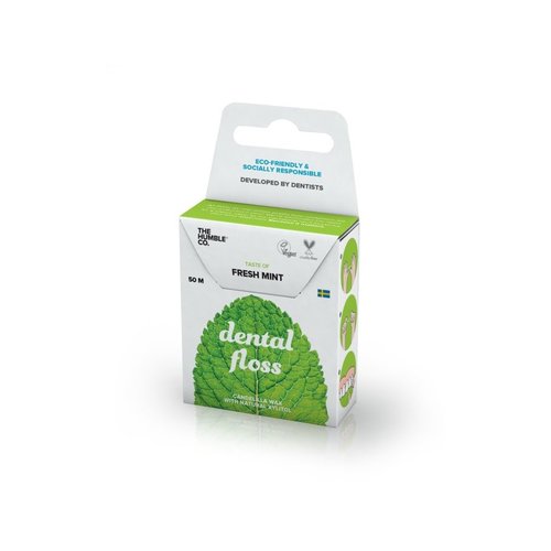 The Humble Co Vegan Dental Floss (Plasticvrij) - Mint The Humble Co Vegan Dental Floss (Plasticvrij) - Mint