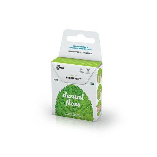 The Humble Co Vegan Dental Floss (Plastic Free) - Mint