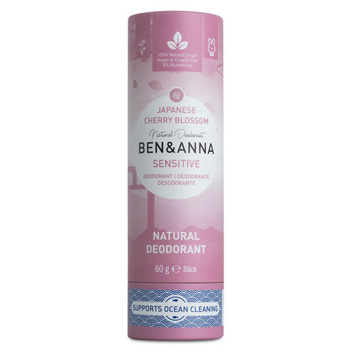 Ben & Anna Deodorant Sensitive - Cherry Blossom Ben & Anna Deodorant Sensitive - Cherry Blossom