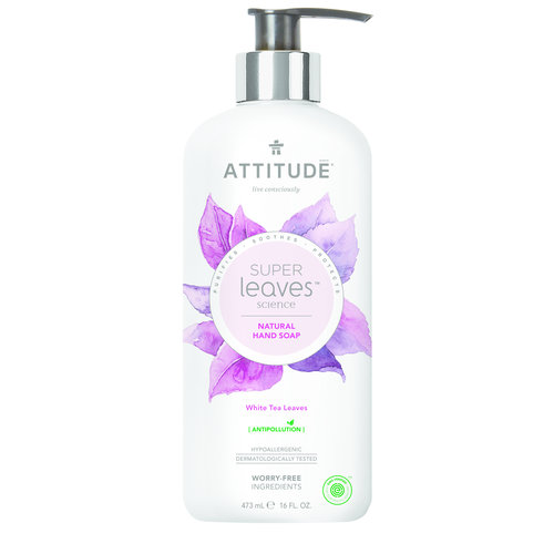 Attitude Natural Hand Soap - White Tea Leaves Attitude Natural Hand Soap - White Tea Leaves