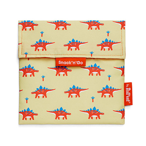 Roll'Eat Snack'n'Go Reusable Sandwich Bag - Dino Roll'Eat Snack'n'Go Reusable Sandwich Bag - Dino