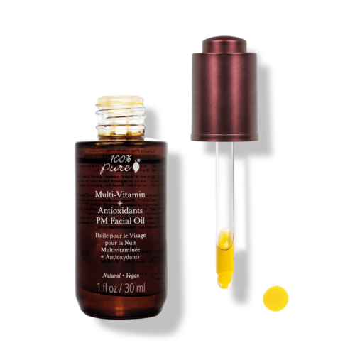 100% Pure Multi-Vitamin + Antioxidants PM Facial Oil 100% Pure Multi-Vitamin + Antioxidants PM Facial Oil
