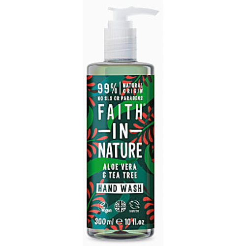 Faith In Nature Vloeibare Handzeep Aloe Vera & Tea Tree Faith In Nature Vloeibare Handzeep Aloe Vera & Tea Tree