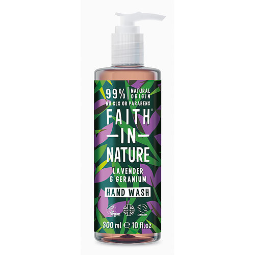 Faith In Nature Hand Wash - Lavender & Geranium Faith In Nature Hand Wash - Lavender & Geranium