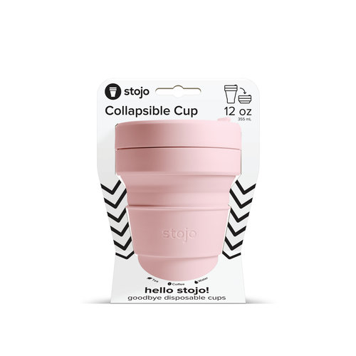 Stojo Faltbare Kaffeetasse 355ml - Rosa