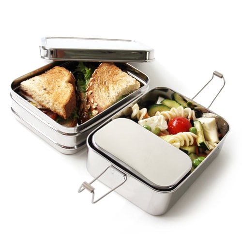 Eco Lunchbox RVS Lunchbox 3-in-1