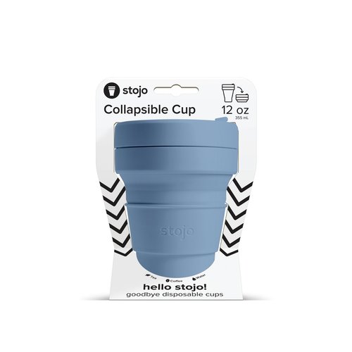 Stojo Faltbare Kaffeetasse 470ml - Blau