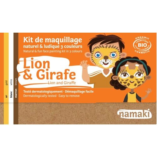 Namaki Natürliche Gesichtsfarbe - Löwe & Giraffe 3 (Farben)