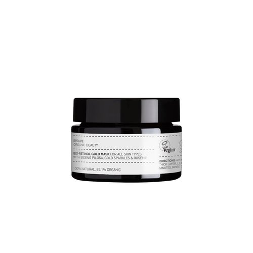 Evolve Beauty Bio Retinol Gold Mask (30ml) - Travel Size Evolve Beauty Bio Retinol Gold Mask (30ml) - Travel Size