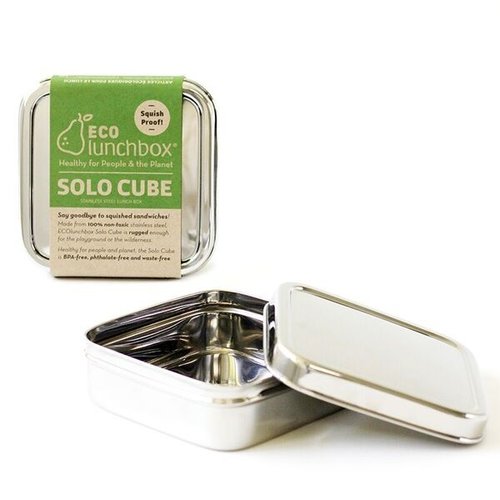 Eco Lunchbox Stainless Steel Lunchbox Solo Cube