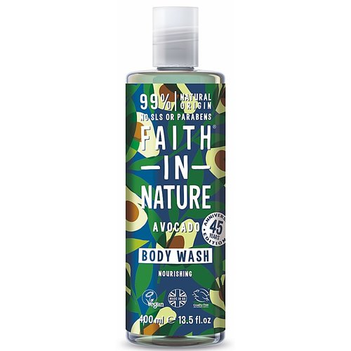 Faith In Nature Body Wash Avocado (400ml) Faith In Nature Body Wash Avocado (400ml)