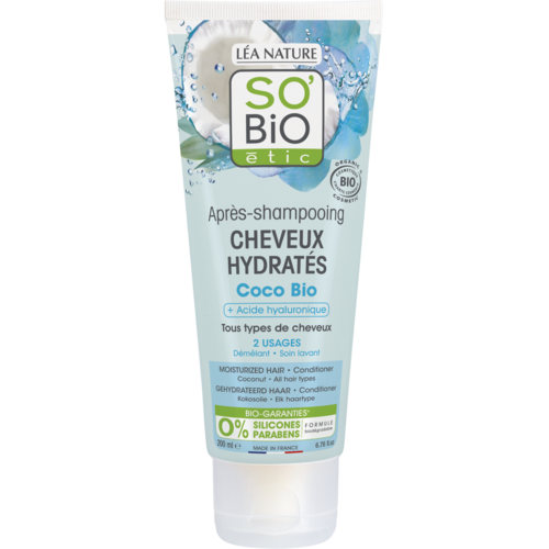 So'Bio Étic Conditioner - Moisturised Hair Coco Hyaluronic Acid So'Bio Étic Conditioner - Moisturised Hair Coco Hyaluronic Acid