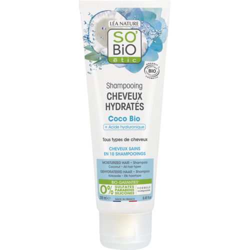 So'Bio Étic Shampoo - Moisturised Hair Coco Hyaluronic Acid