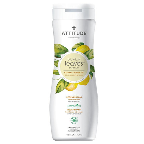 Attitude Super Leaves Shower Gel - Regenerating Attitude Super Leaves Shower Gel - Regenerating