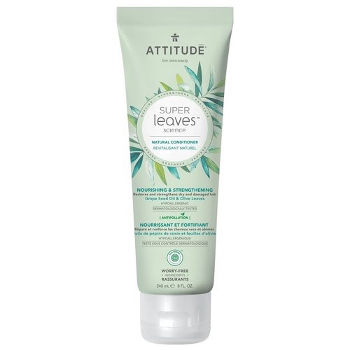 Attitude Super Leaves Conditioner - Nourishing & Strengthening 240ml Attitude Super Leaves Conditioner - Nourishing & Strengthening 240ml