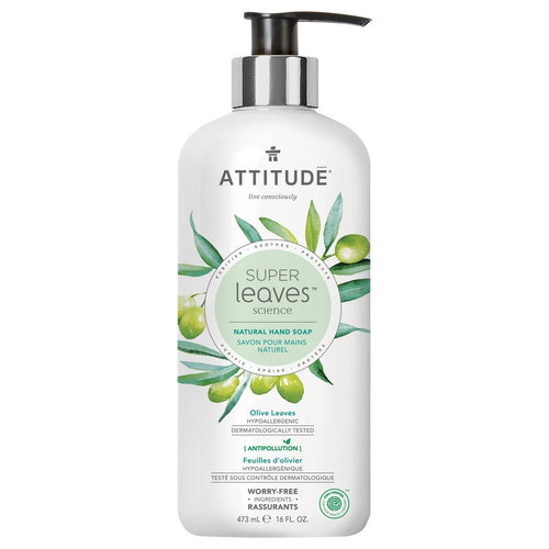 Attitude Natural Hand Soap - Olive Leaves Attitude Natural Hand Soap - Olive Leaves