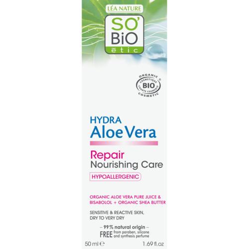 So'Bio Étic Hydra Aloe Vera Repair Nourishing Care