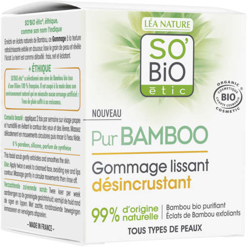 So'Bio Étic Bamboo Deep Cleansing Smoothing Scrub So'Bio Étic Bamboo Deep Cleansing Smoothing Scrub