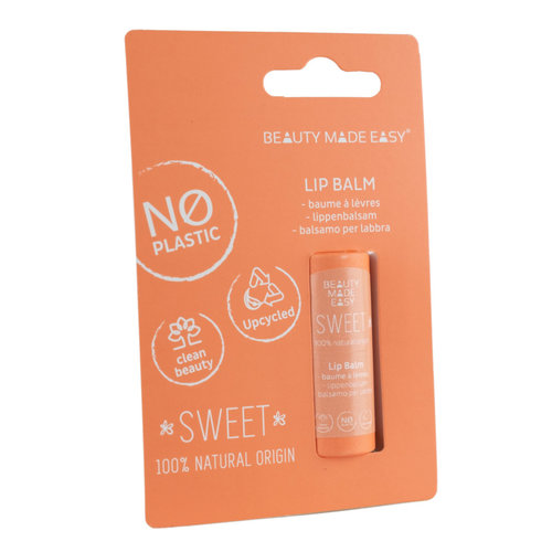 Beauty Made Easy Paper Tube Lipbalm - Sweet Beauty Made Easy Paper Tube Lipbalm - Sweet
